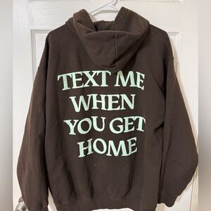 Lonely Ghost Chocolate Hoodie